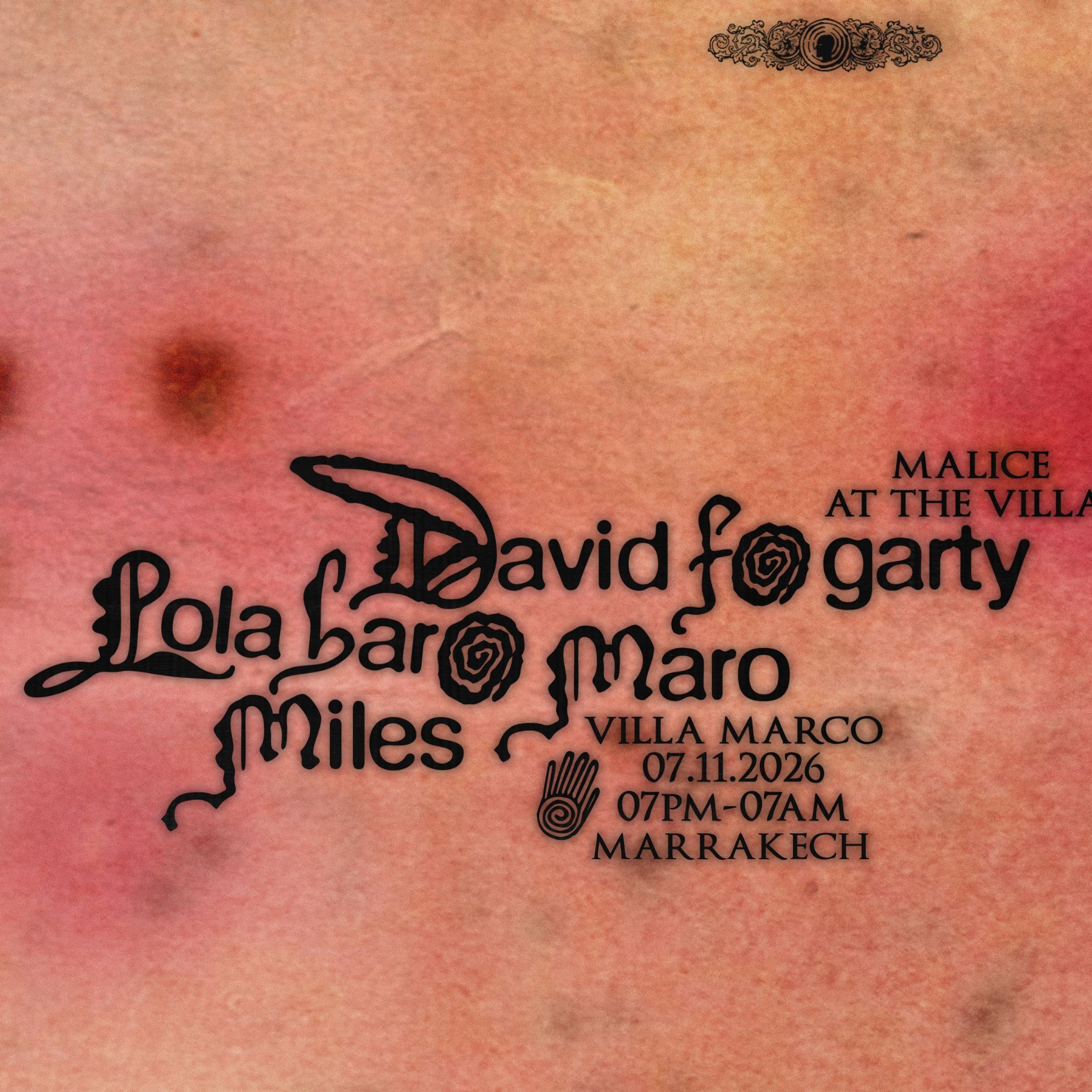 ECHO7000 - Malice at the villa with Lola Haro and David Fogarty
