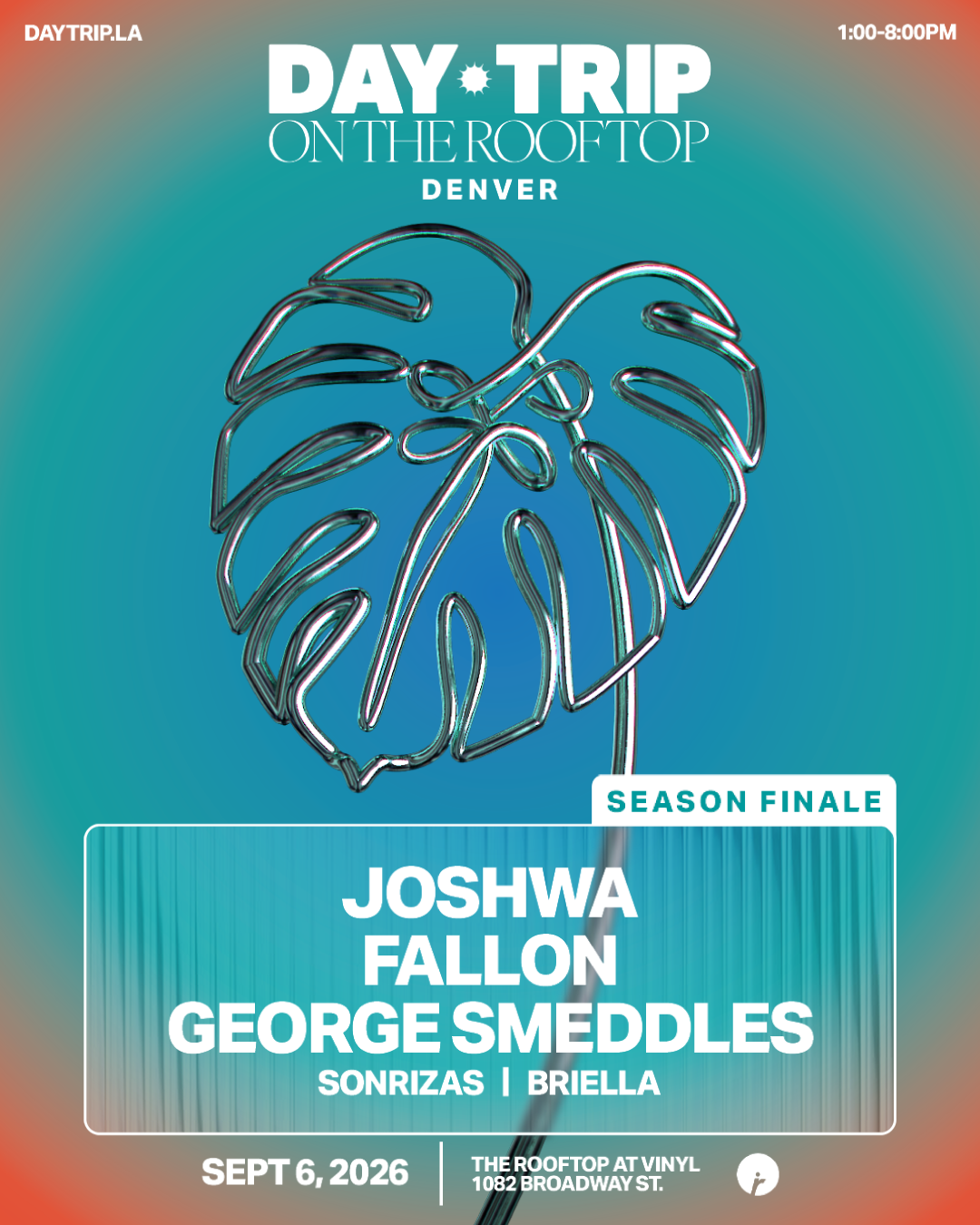 Day Trip On The Rooftop: Joshwa, Fallon, George Smeddles