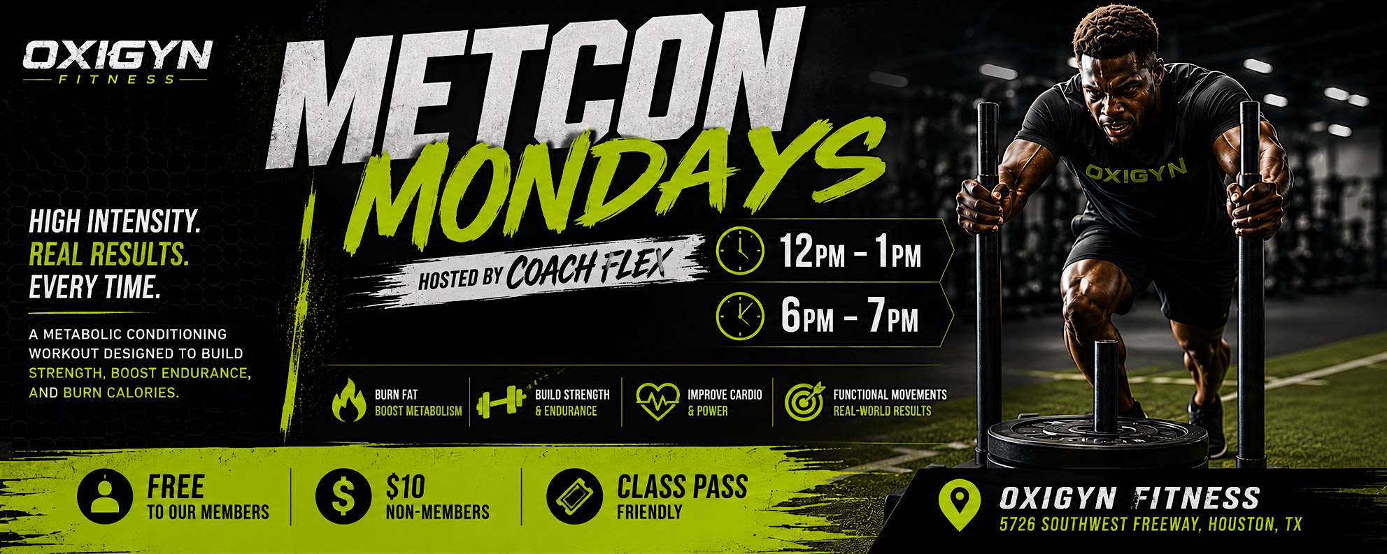 Metcon Mondays At Oxigyn Fitness