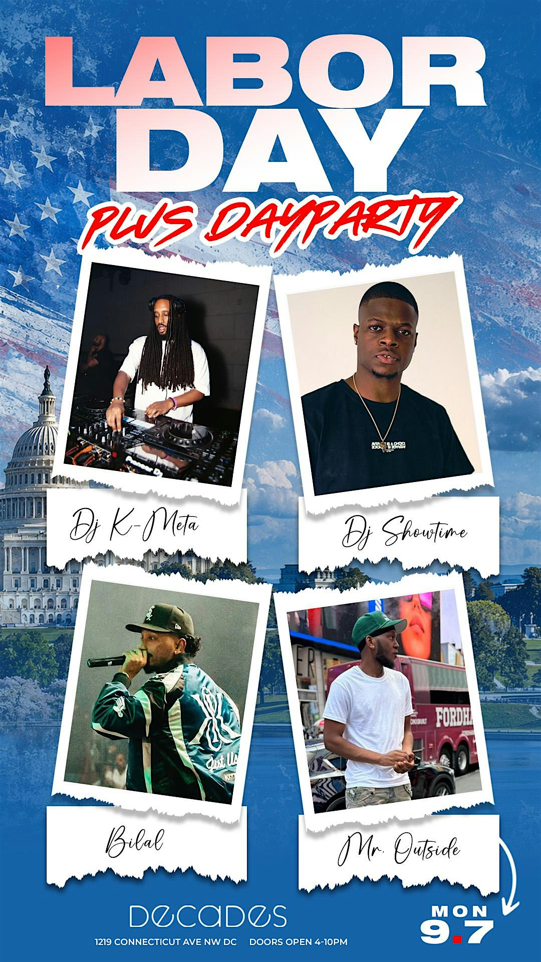 LABOR DAY: Best Day Party of The Year { Afro Plus Fest }