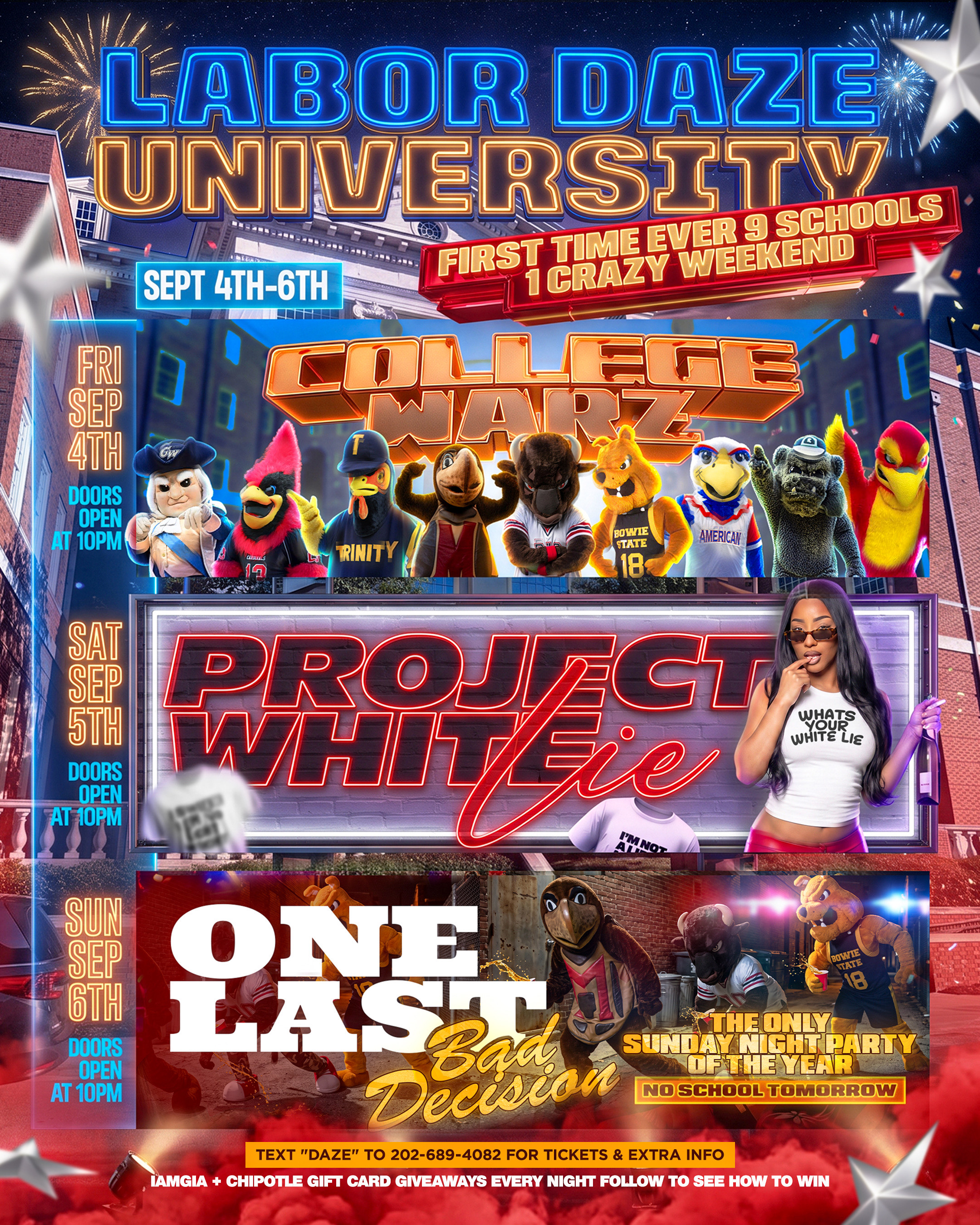 Labor Daze University🫠