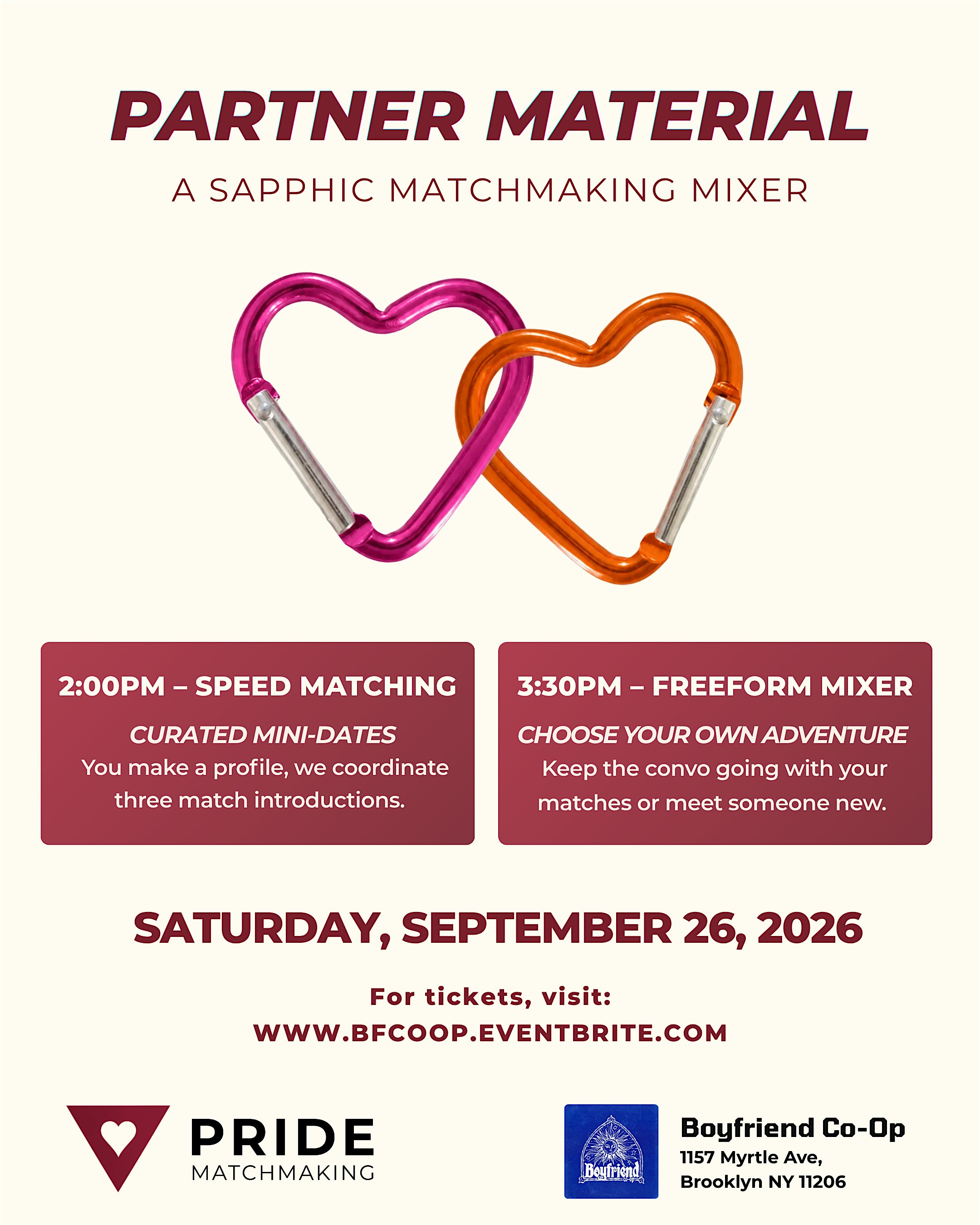Partner Material: A Sapphic Matchmaking Mixer