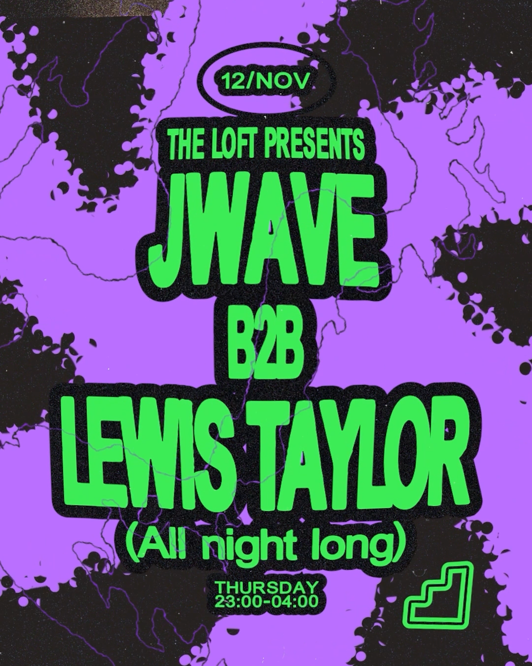 The Loft: J Wave b2b Lewis Taylor (All Night Long)