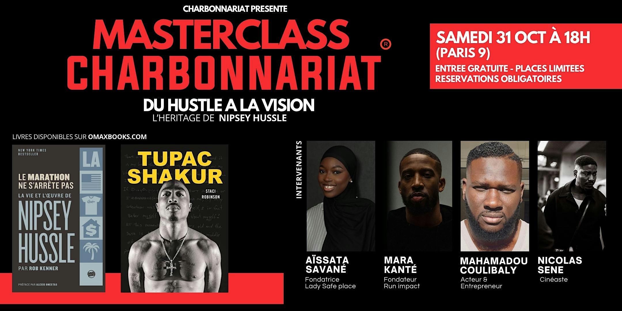 CONFERENCE CHARBONNARIAT : DU HUSTLE A LA VISION