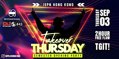 International Students Night | TGIT Semester Opening Party