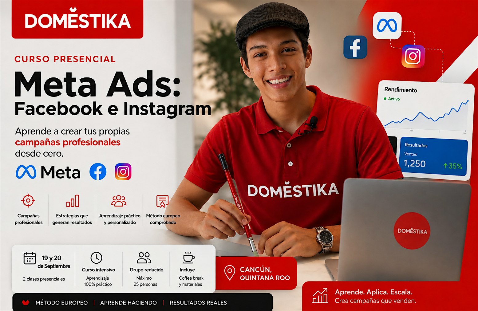 Domestika Meta Ads Cancun Quintana Roo