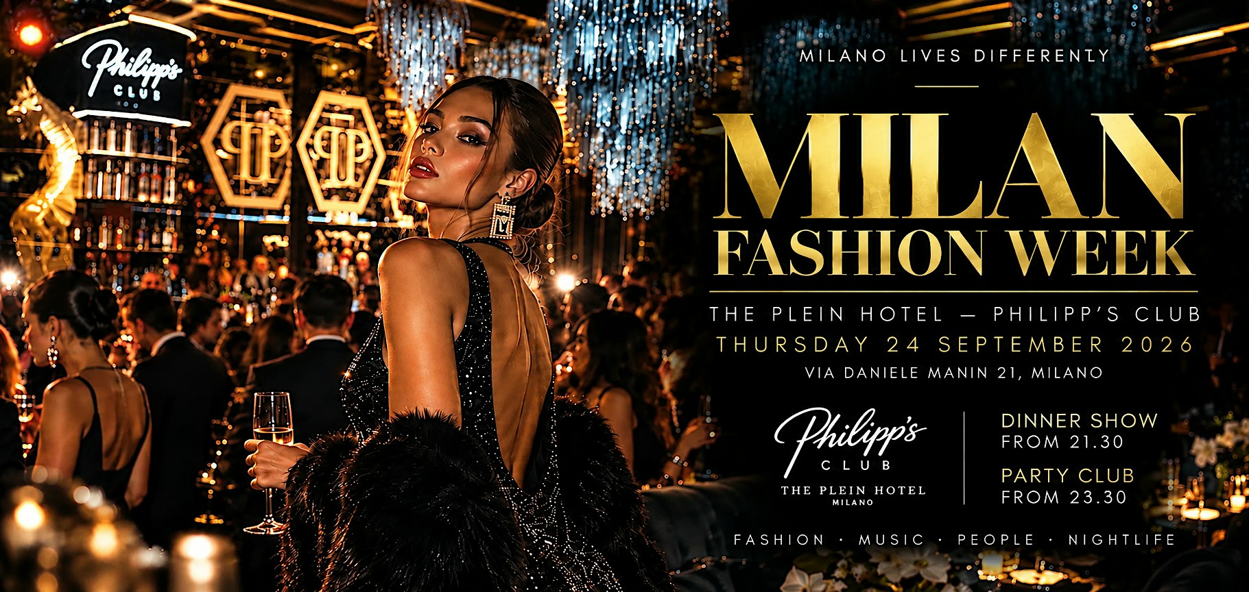Fashion Week Club Party @ Philipp’s Club – The Plein Hotel