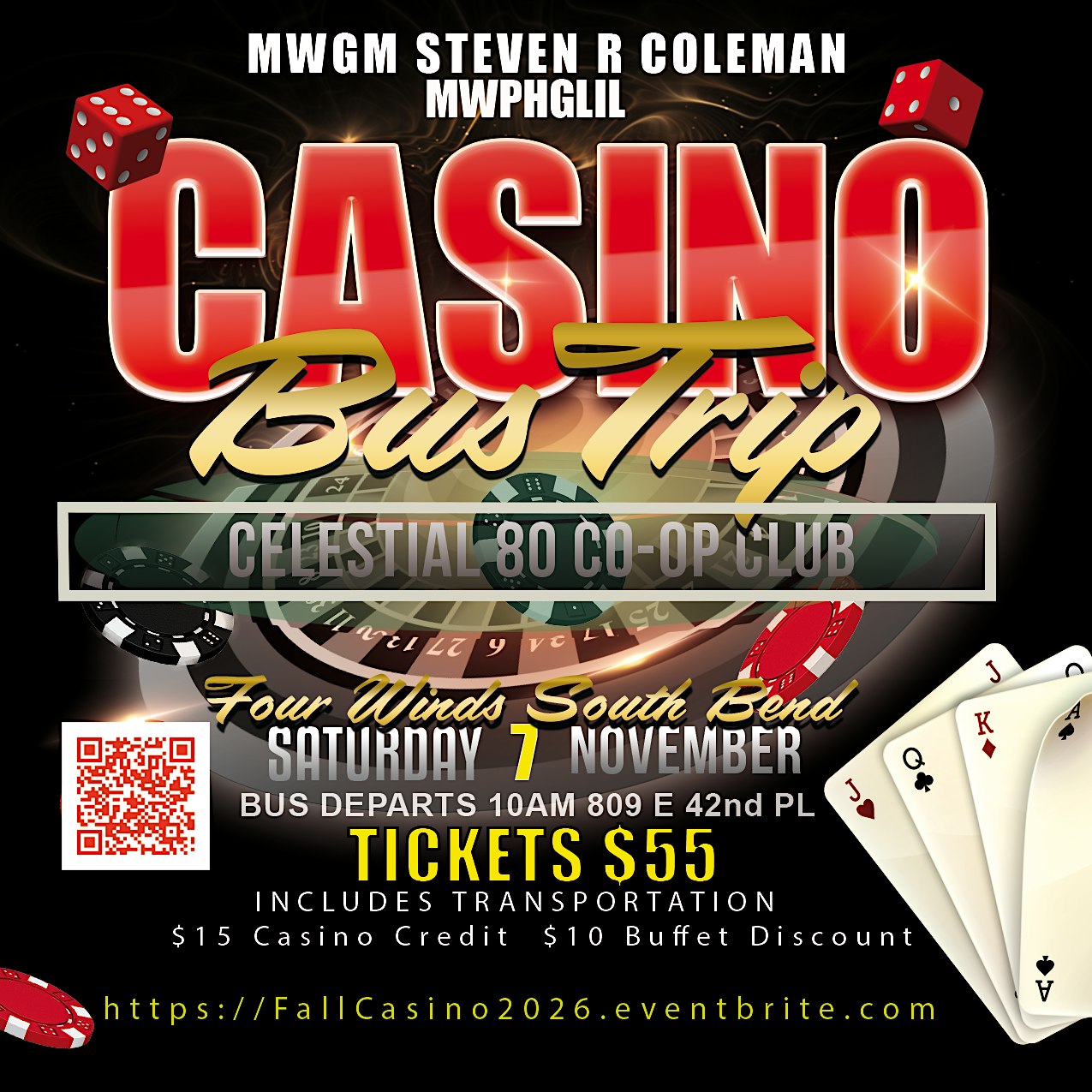 Fall Casino Day Trip 2026