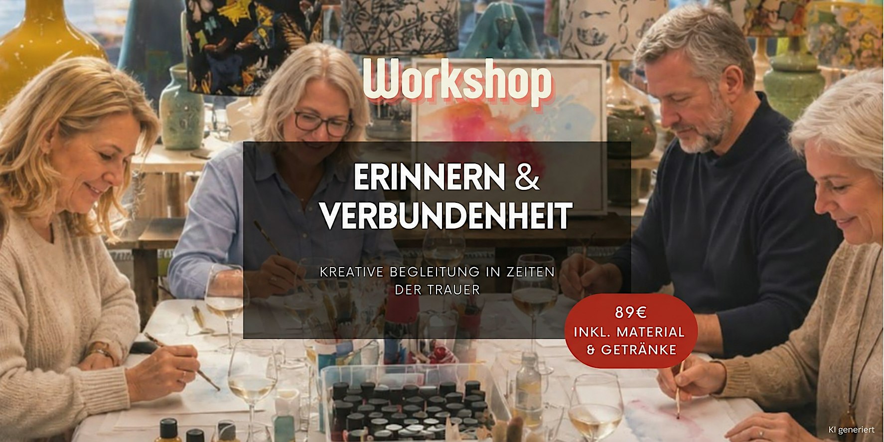 Erinnerung & Verbundenheit - Kreativ durch Zeiten der Trauer