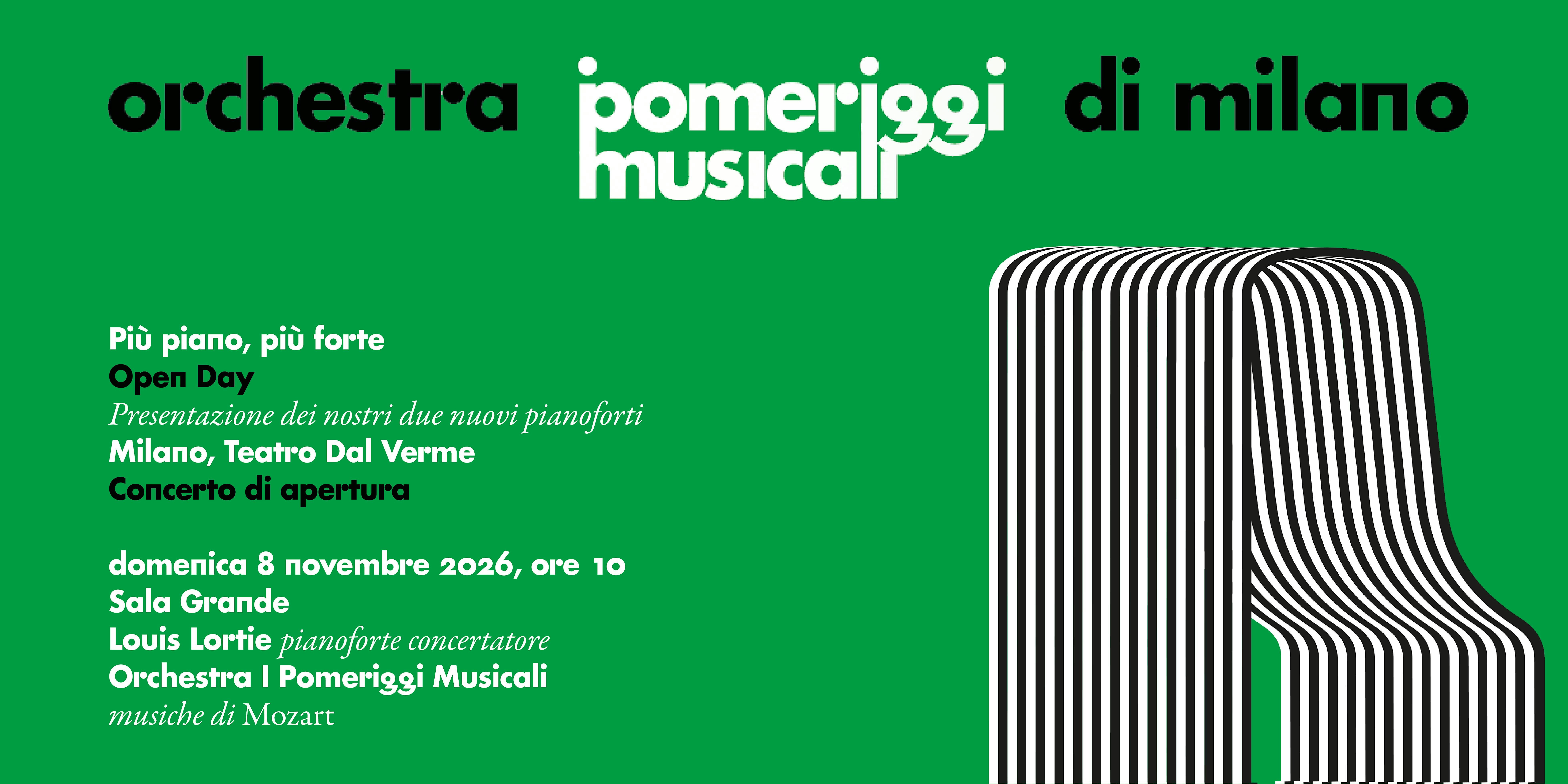 Concerto di apertura - "Più piano, più forte"