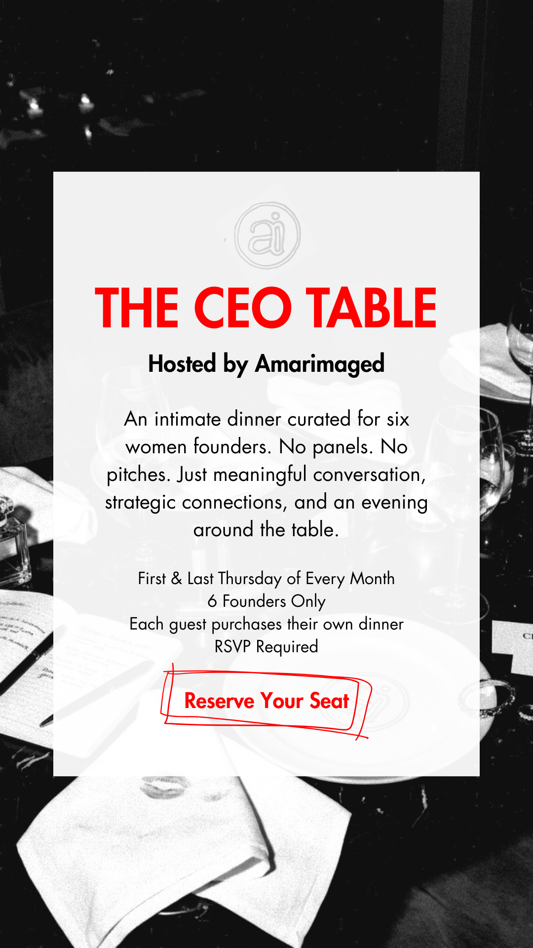 THE CEO TABLE - TABLE 3
