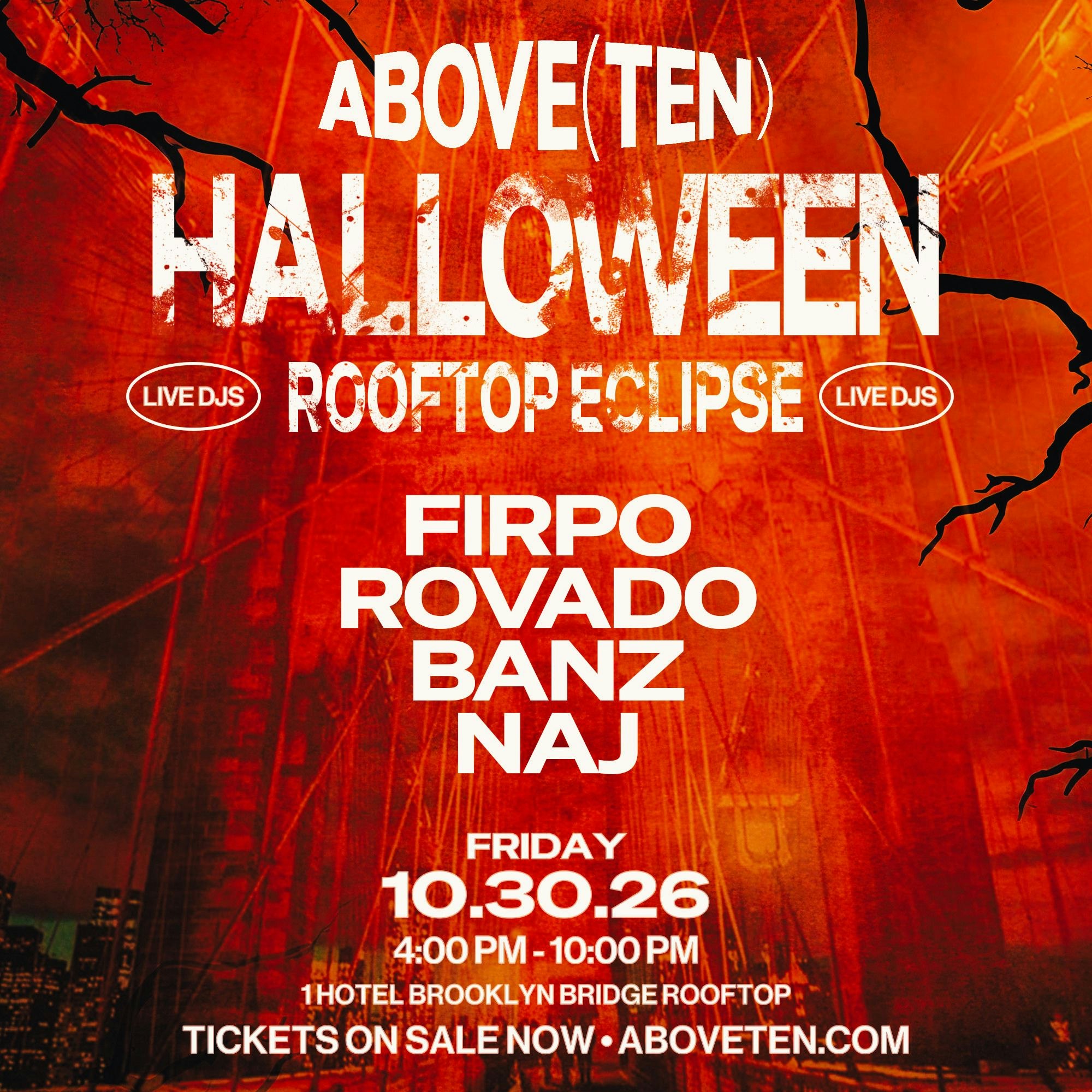 1 Hotel Rooftop Halloween 10/30