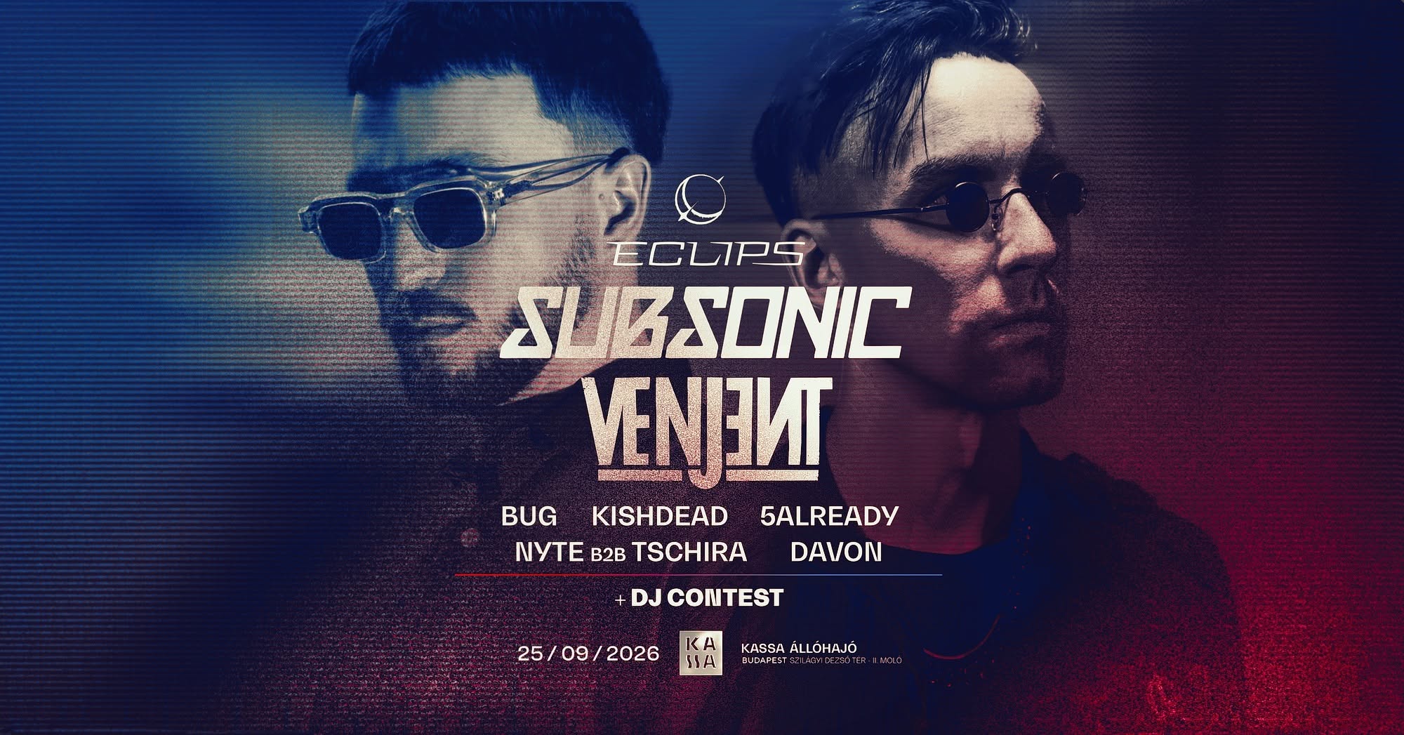 ECLIPS pres.: Subsonic⏐Venjent