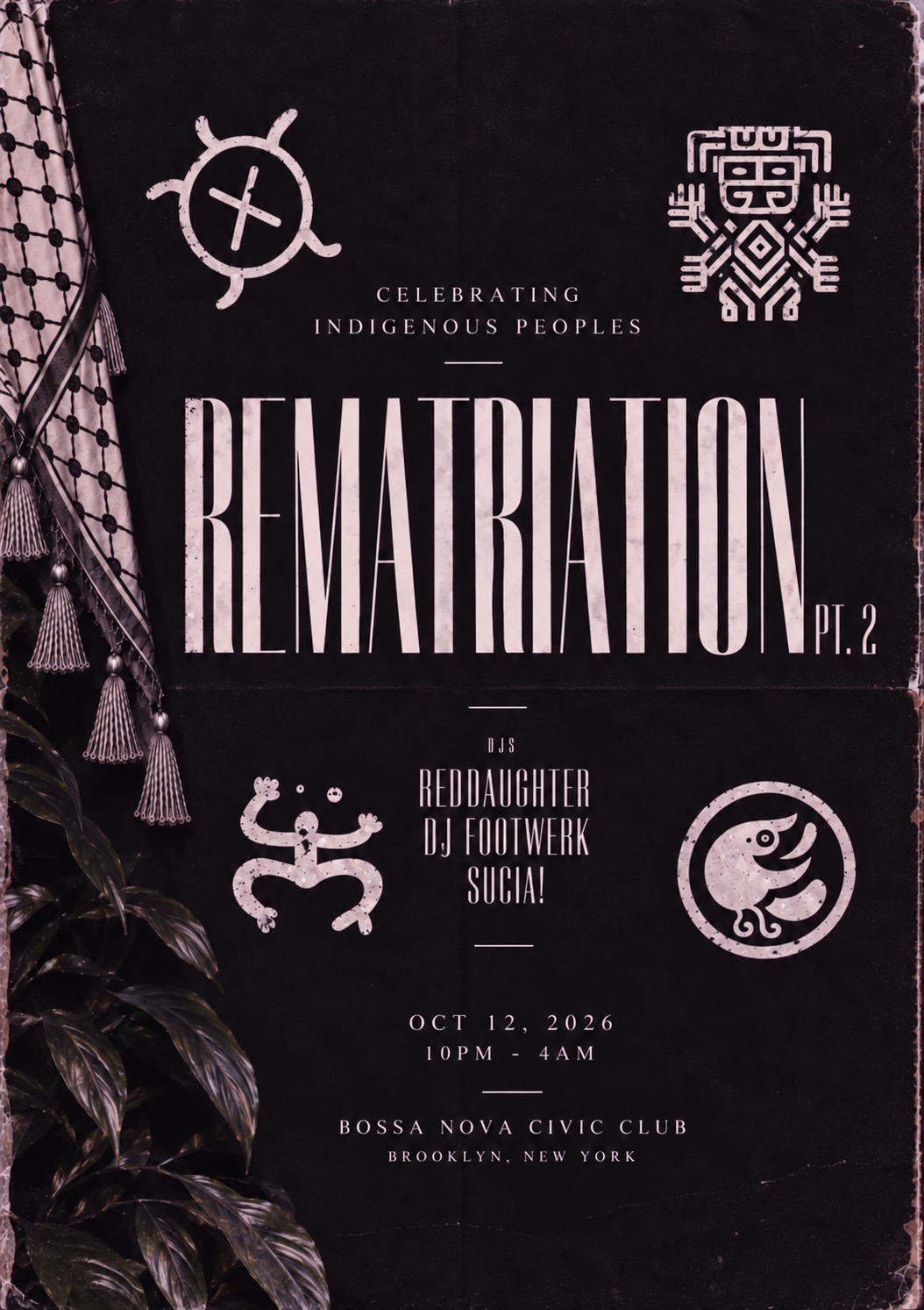 REMATRIATION PT.2 with Reddaughter, DJ Footwerk, & Sucia