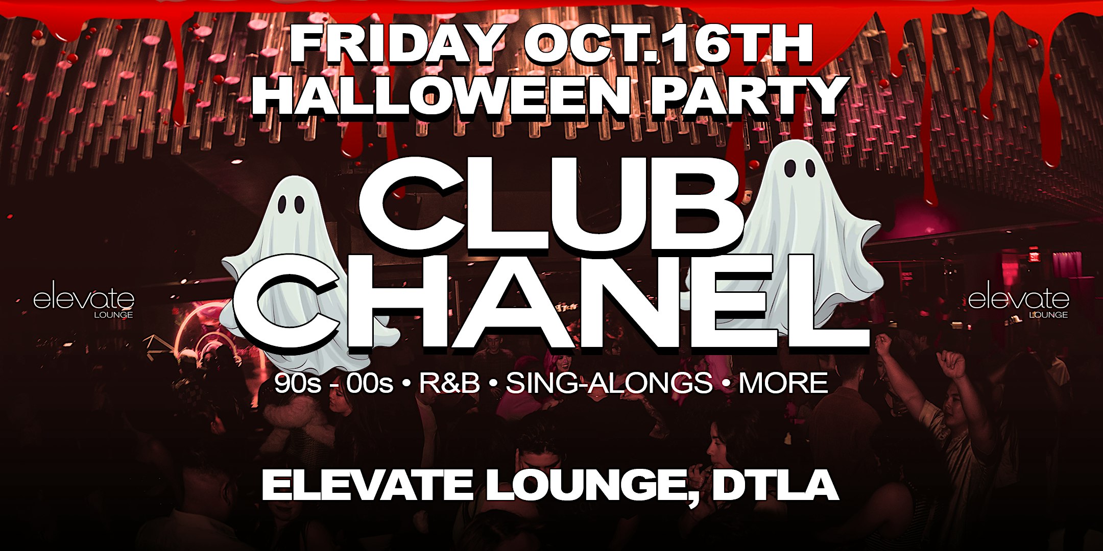 HALLOWEEN ROOFTOP PARTY CLUB CHANEL @ ELEVATE LOUNGE