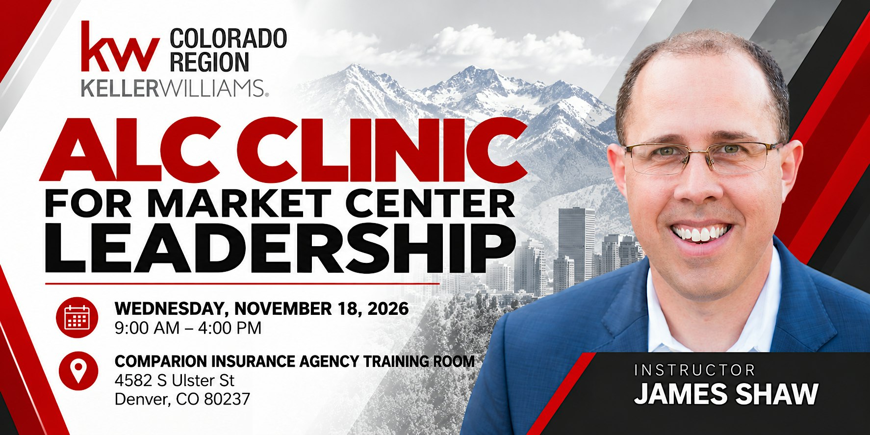 ALC Clinic for Market Center Leadership w/ James Shaw