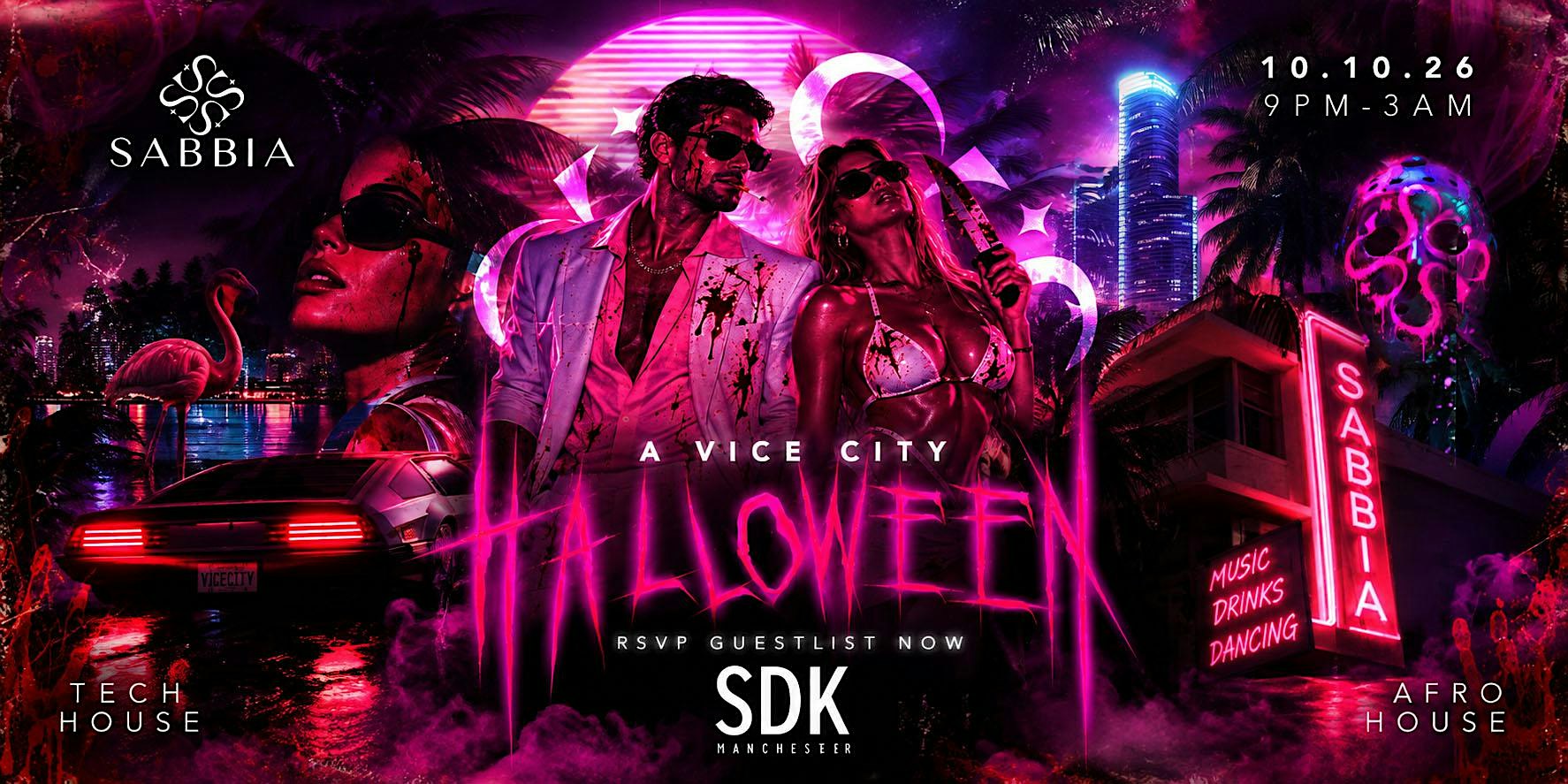 80S VICE CITY HALLOWEEN
