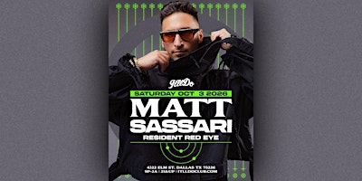 Matt Sassari at It'll Do Club