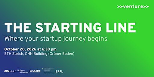 >>venture>> The Starting Line (Zürich)