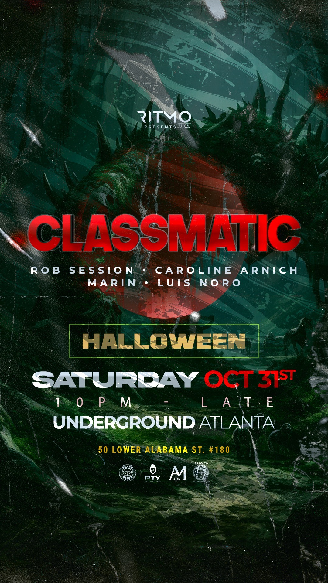 Ritmo Presents: Classmatic Halloween