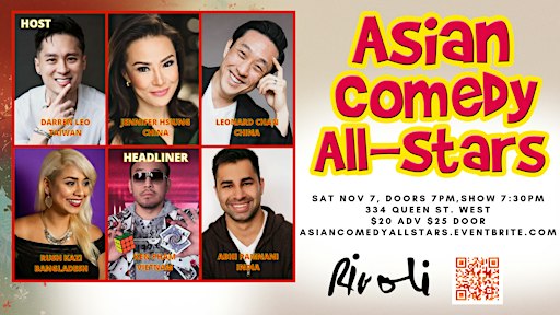 Asian Comedy All-Stars - COMEDY MAGIC!