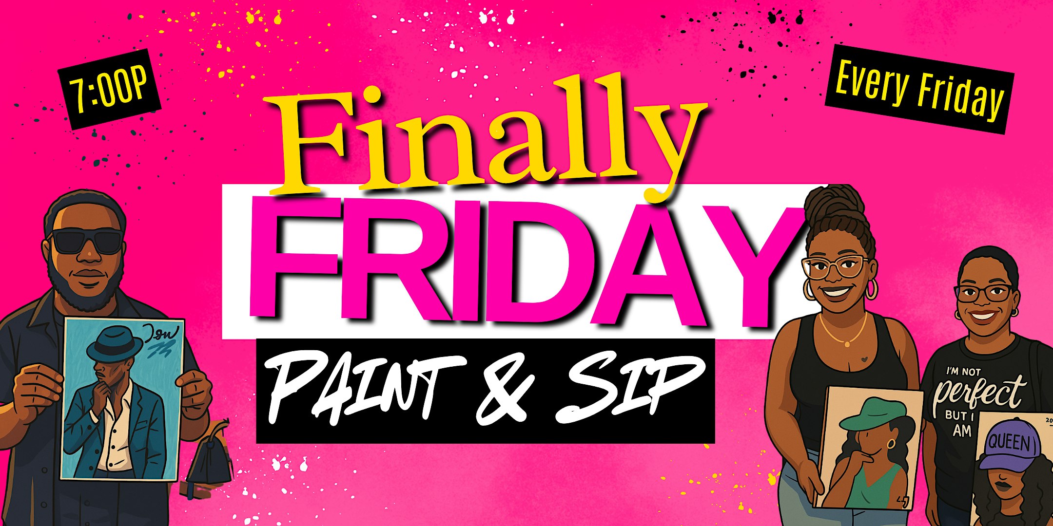 Finally Friday Paint & Sip