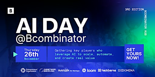 AI Day @Bcombinator: De los pilotos a la operación