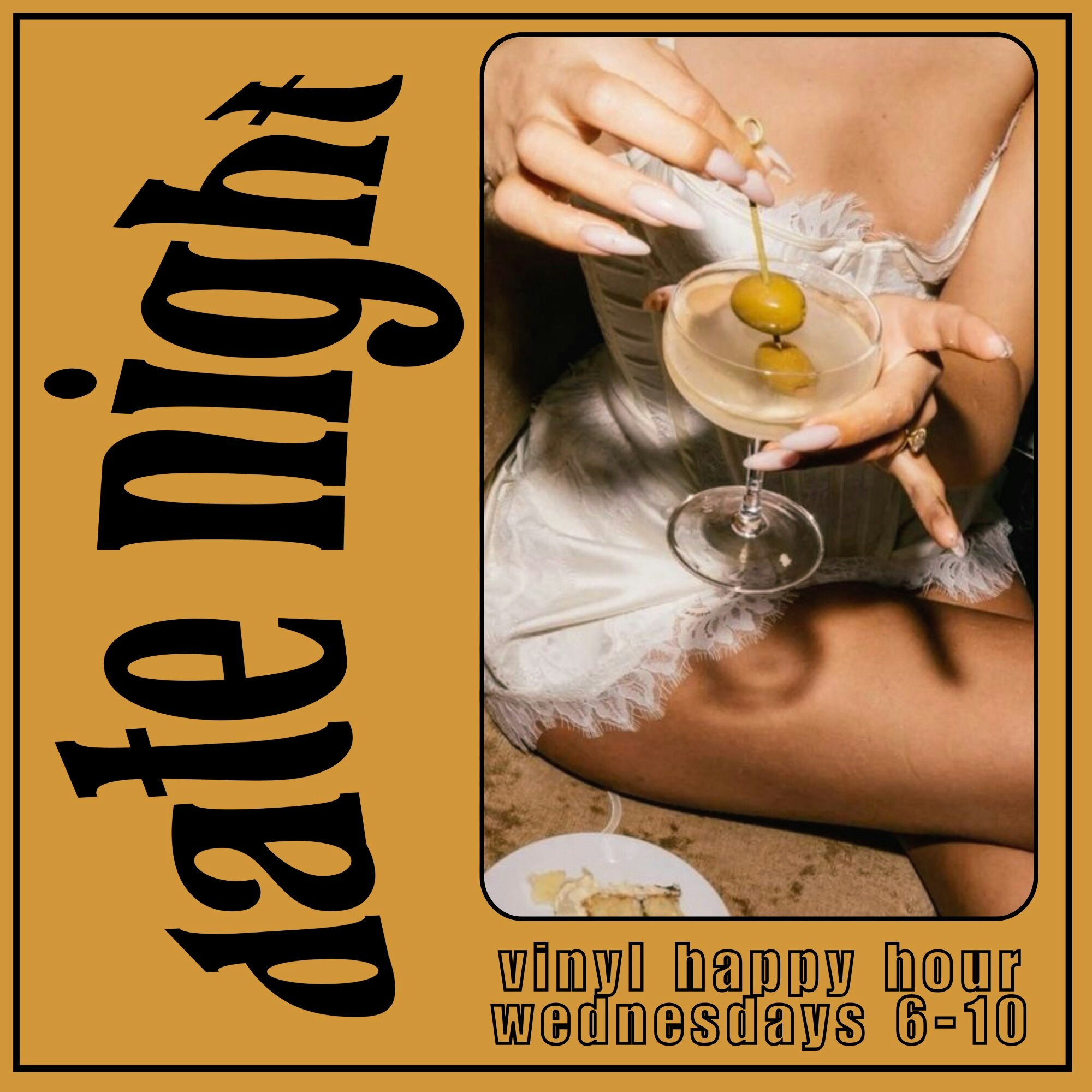 Date Nite: Vinyl Happy Hour