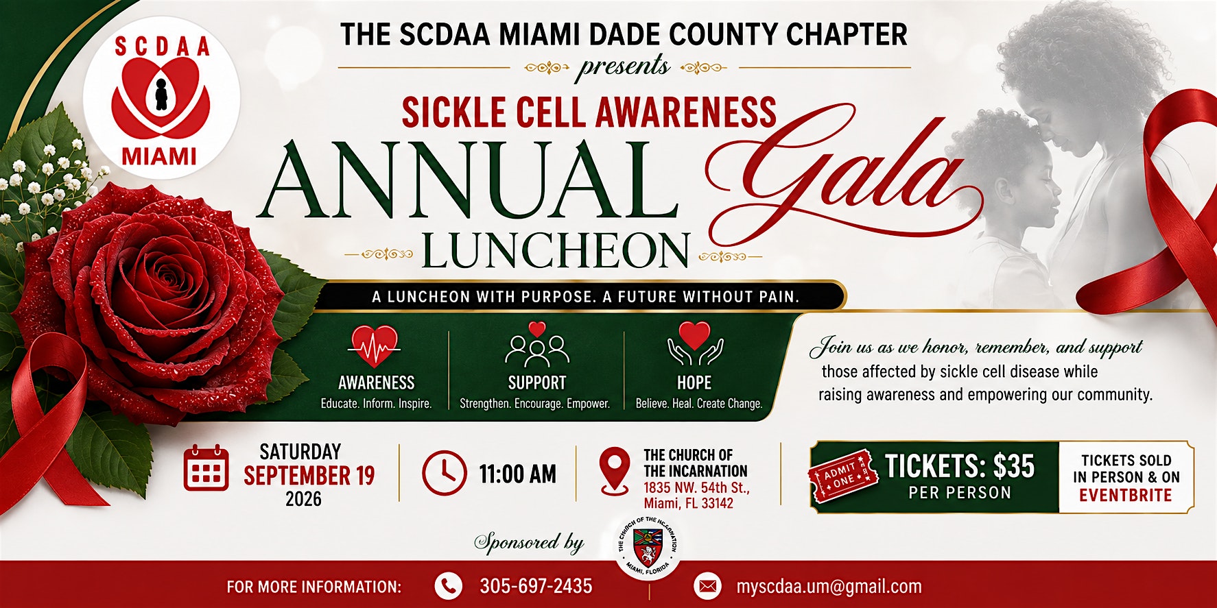 SCDAA Miami Sickle Cell Awareness Gala Luncheon