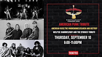 AMERICAN PUNK TRIBUTE FOR IGGY-MC5-RAMONES @ Rock & Brews Royal Oak