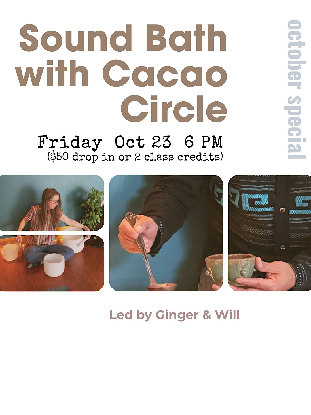 Sound Bath with Cacao Circle