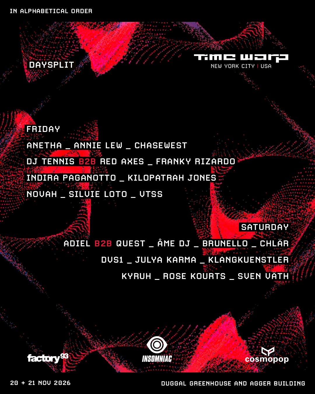 Time Warp NYC 2026
