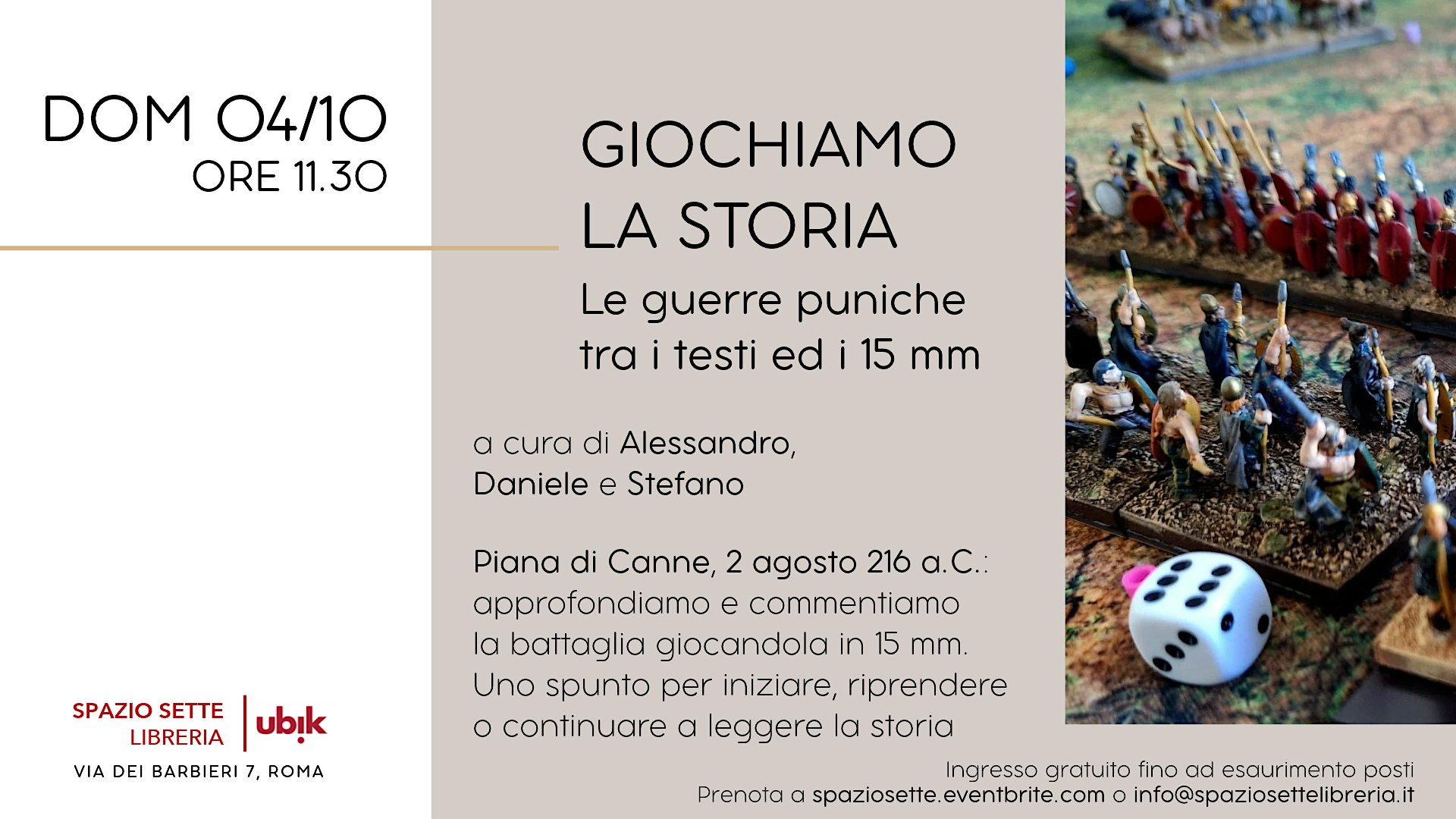 Giochiamo la storia. Le guerre puniche tra i testi ed i 15mm