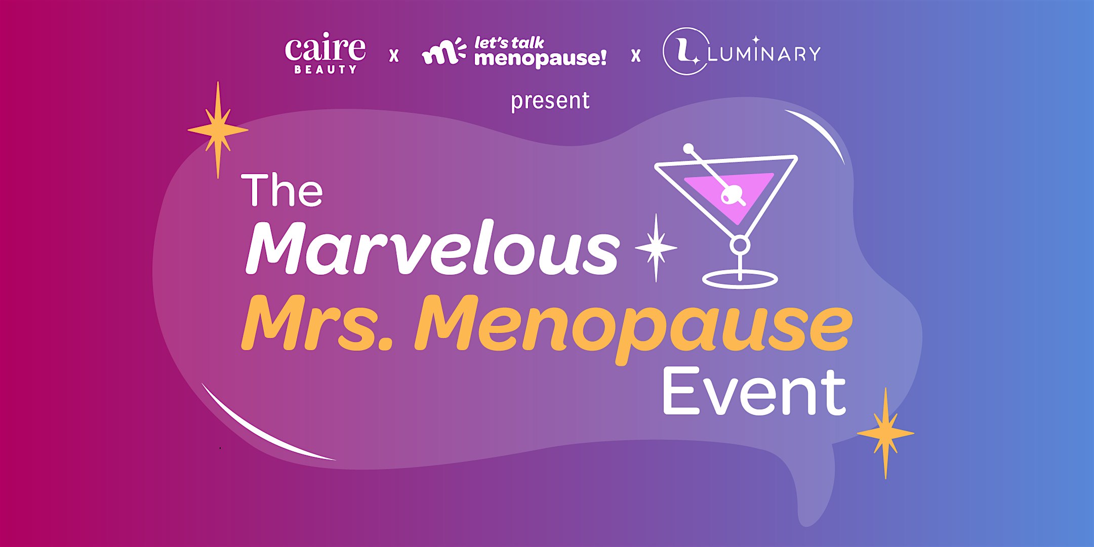 The Marvelous Mrs. Menopause Event 2026