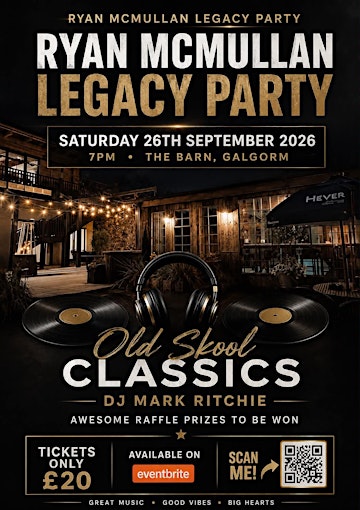 Ryan McMullan legacy party