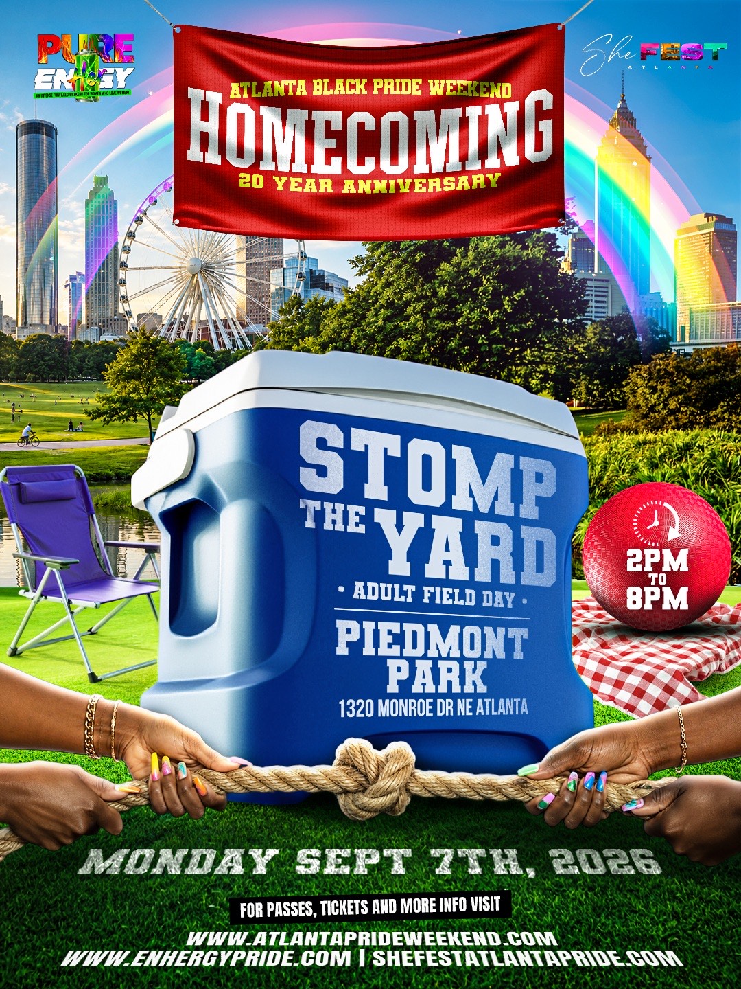 ATLANTA BLACK PRIDE: STOMP THE YARD ADULT FIELD DAY