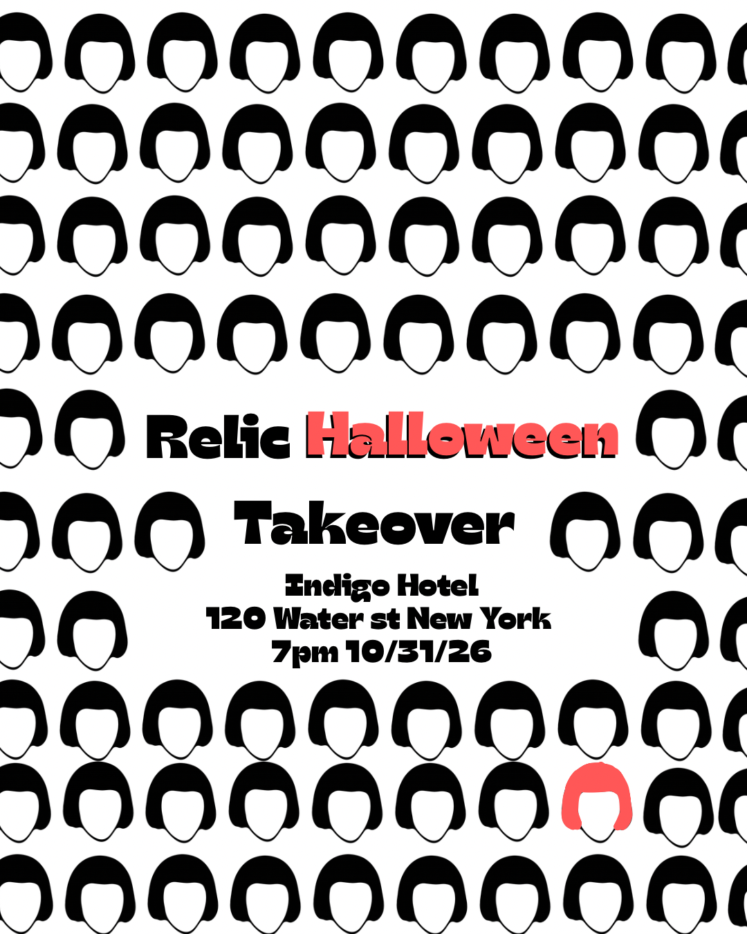 Relic Halloween Takeover Party