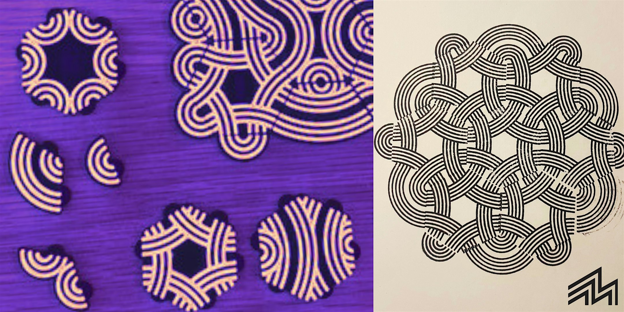 Analog Night with an Artist: David Kaufman — Truchet Tiles & Custom Totes
