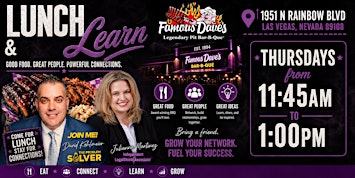 Free Lunch & Learn for Opportunity Seekers in Las Vegas!