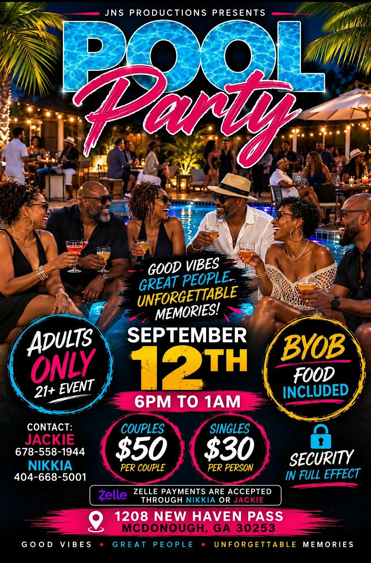 Good Vides & Great People Pool Party