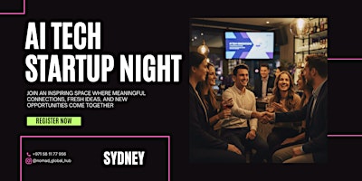 AI Tech & Startup Night — Sydney