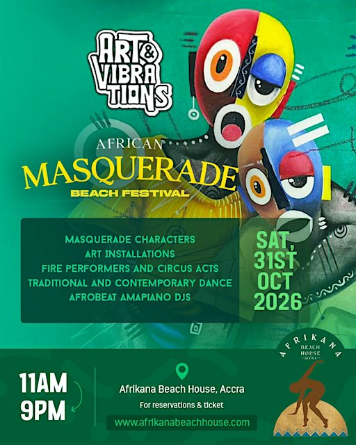AFRIKANA MASQUERADE HALLOWEEN PARTY