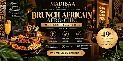 Brunch Africain Afro-Chic — Madibaa Lounge
