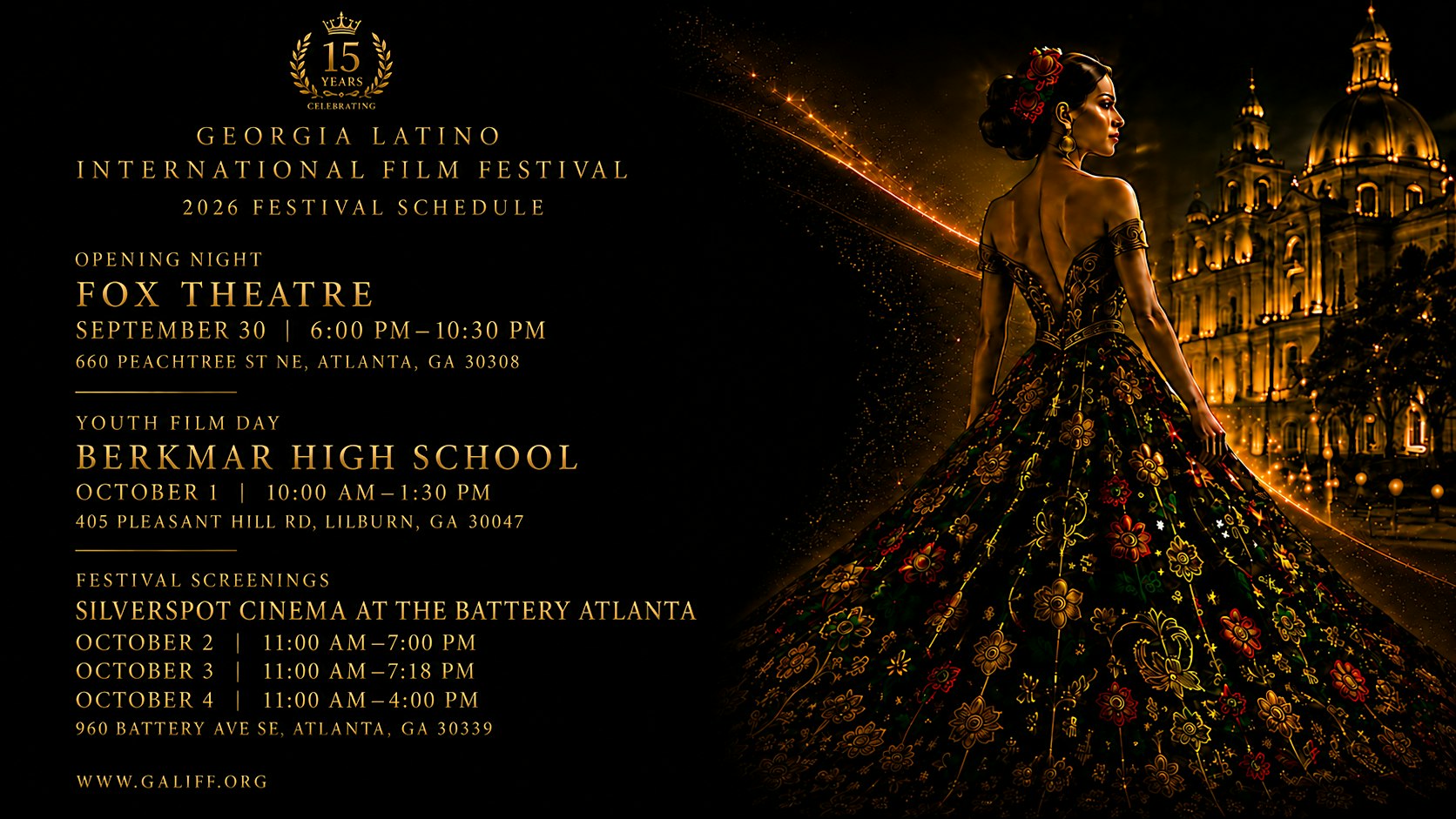 XV Annual Georgia Latino International Film Festival 2026