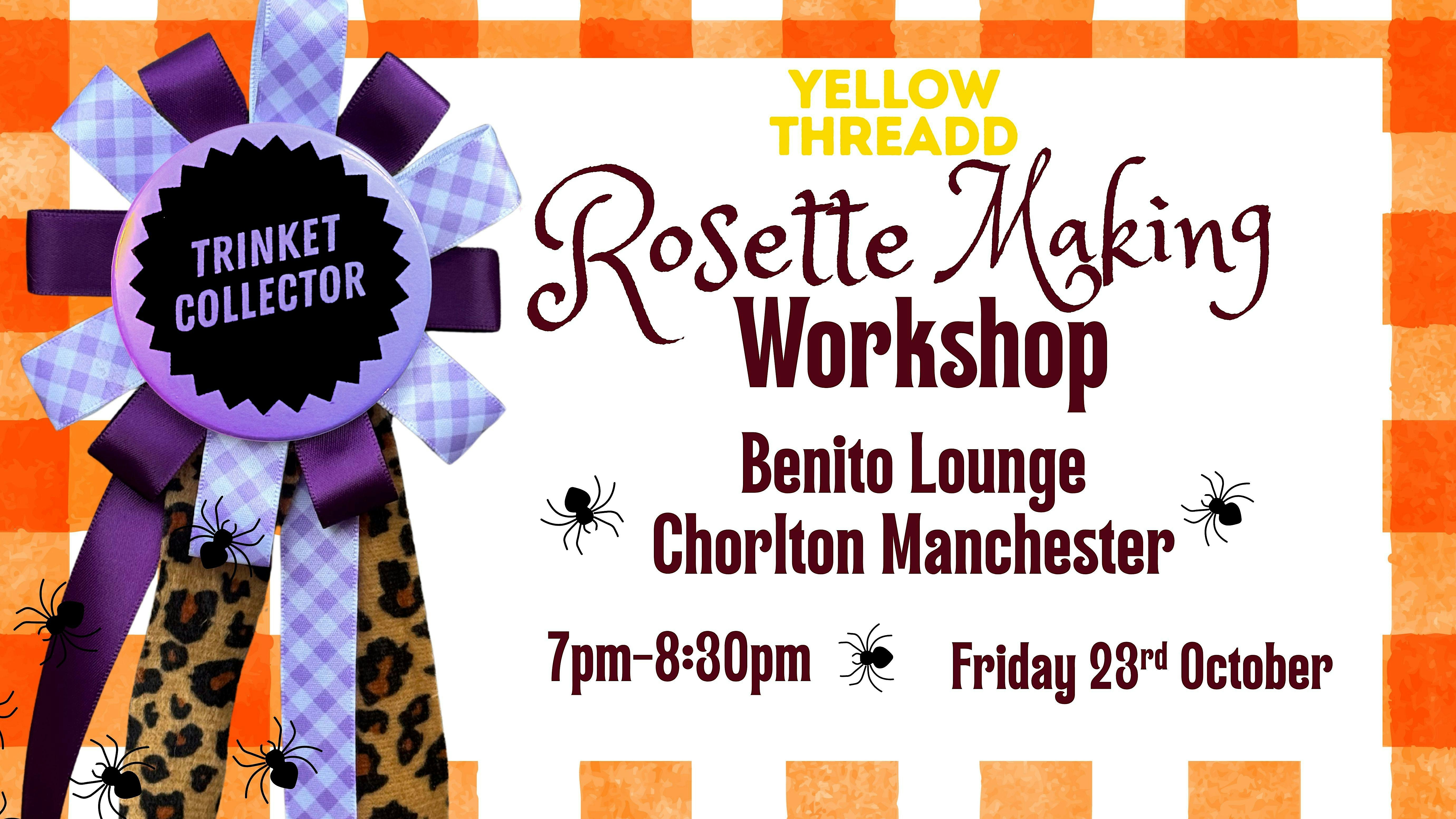 Rosette Making Workshop- Spooky Edition