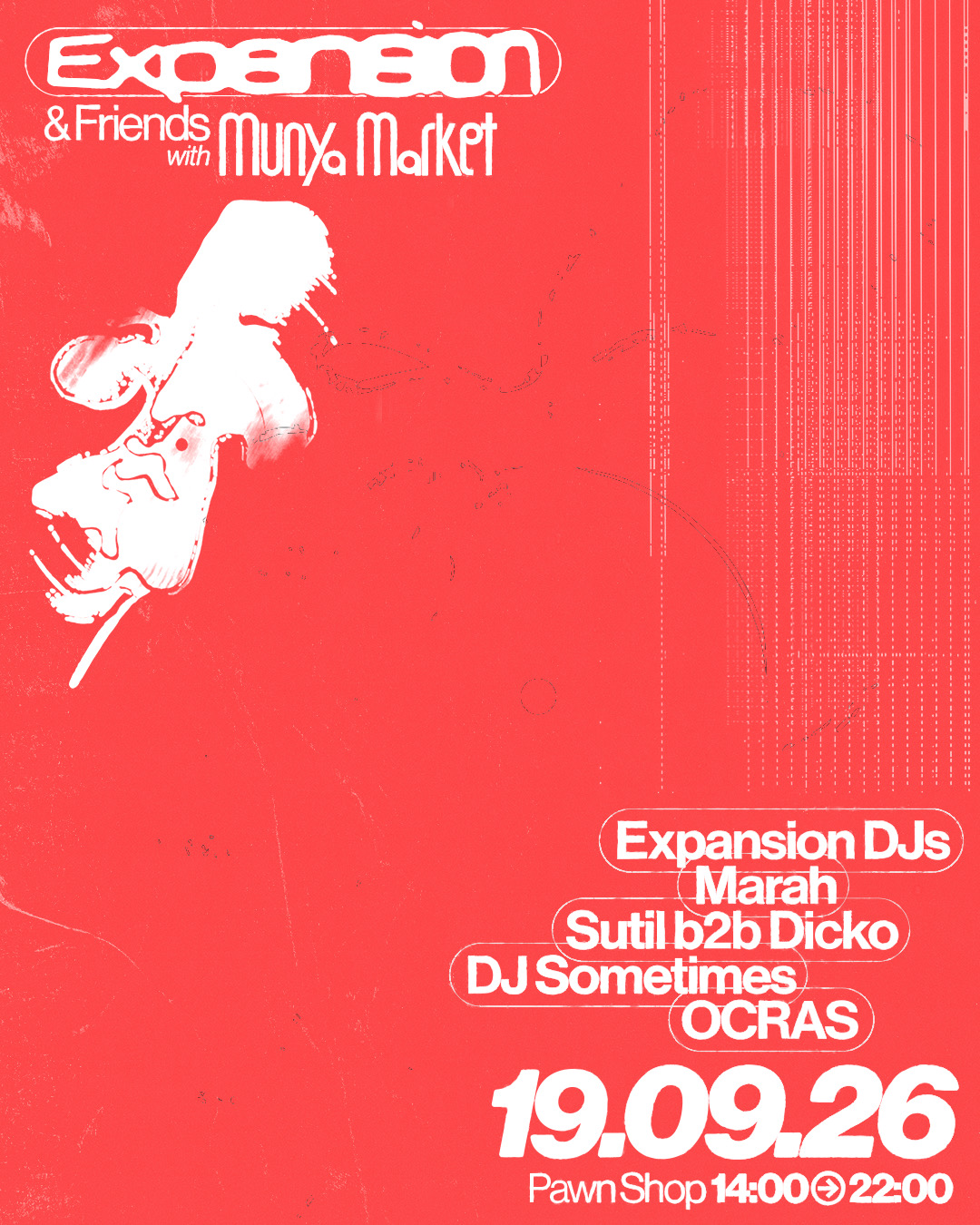 Expansion & Friends w/ Munya Market - Day Party at Pawnshop