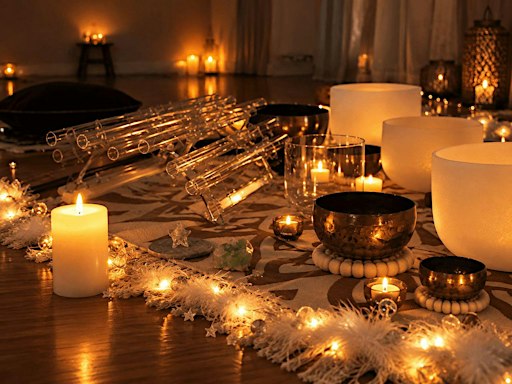 Christmas Sound Bath Hamburg – Kristallklänge & Kerzenlicht