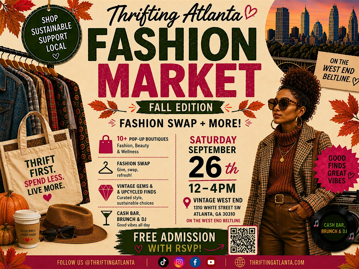 Thrifting Atlanta Fashion Market