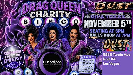 Drag Bingo - Shining Light on Epilepsy
