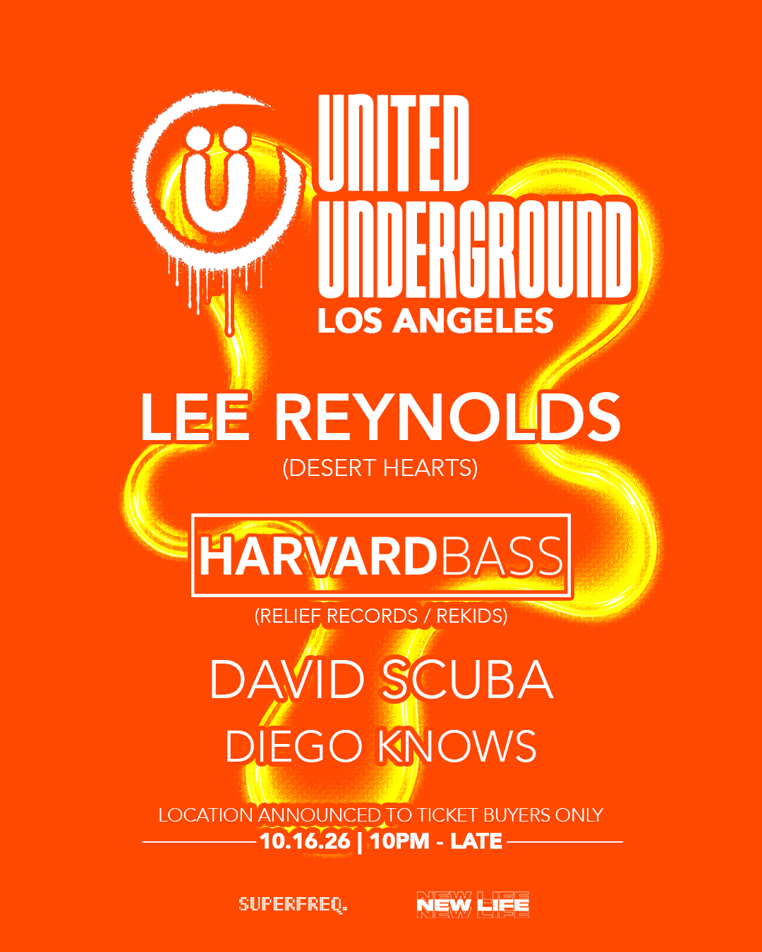 Ünited Ünderground feat Lee Reynolds + Harvard Bass
